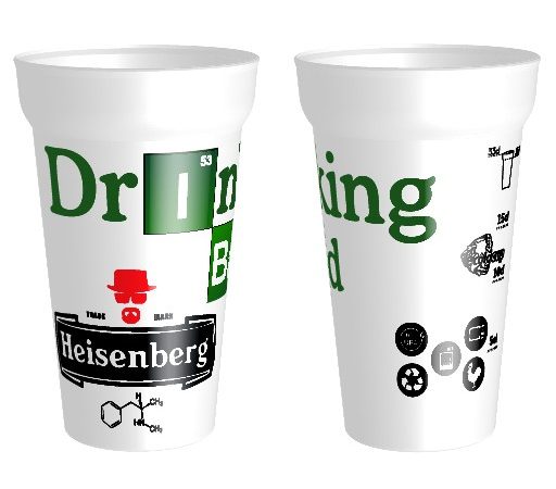 Gobelet " Drinking Bad "