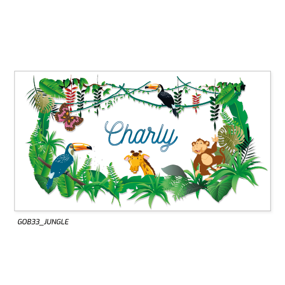 Gobelet PP écologique personnalisé : Explore la jungle !