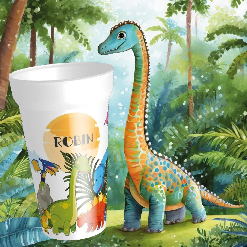 Partez à l'aventure avec votre petit dinosaure préféré !